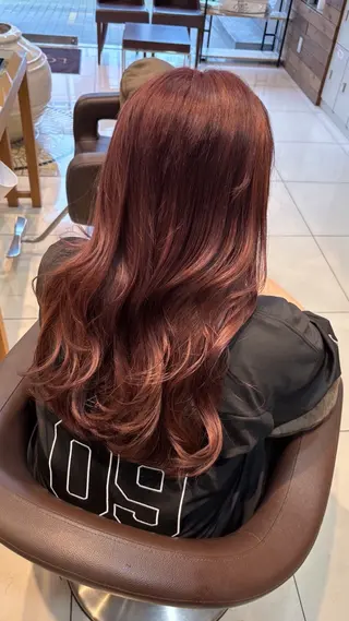 ロング カラー 🎀カットカラーモ デル募集/あゆり🎀のヘアスタイル