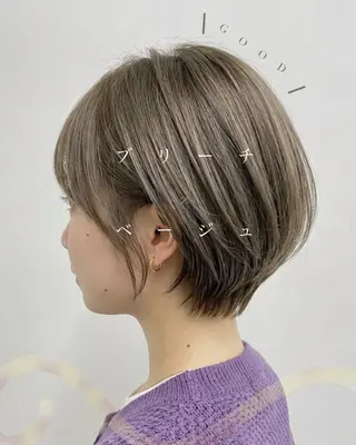 ショート NOPPO 和泉市 美容室／奥村　飛鳥のヘアスタイル