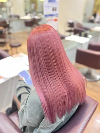 カラー hair&make first 山形所属・安部 流唯のヘアスタイル