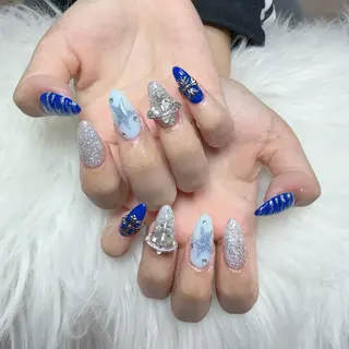 ネイル 🎀nana🫧 ワンホンネイル🎀のネイルデザイン