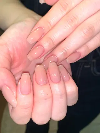 ネイル さゆり￤推しキャラ ￤ロングネイル🩷のネイルデザイン