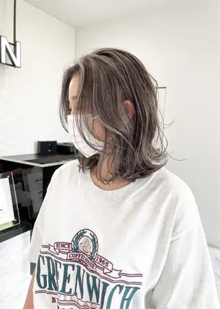 ミディアム MAYU / Raf.のヘアスタイル