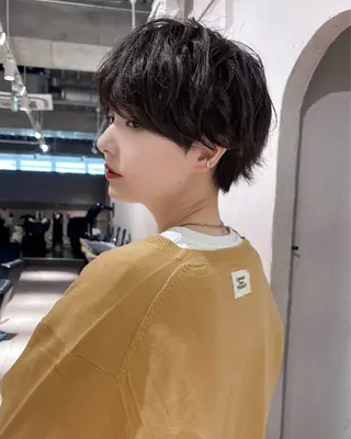 ショート パーマ 渡邊 百咲のヘアスタイル
