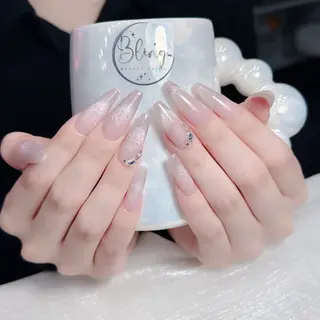 ロング Bling Salonのネイルデザイン
