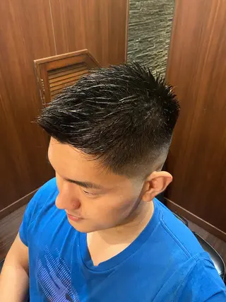 ショート 林田 龍明のヘアスタイル