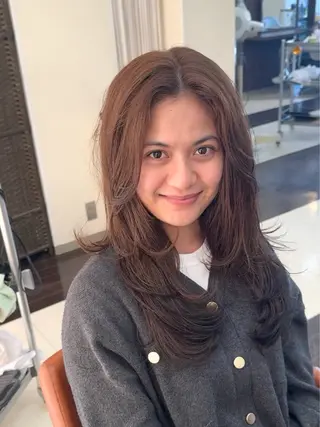 ロング レイヤー職人・ 似合せ美容師そうまのヘアスタイル