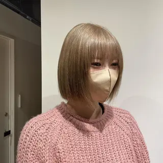 ショート カラー 韓国風カラー🤎 𝒄𝒉𝒊𝒌𝒂のヘアスタイル