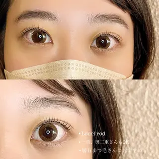 マツエク・マツパ courage eyelashのマツエク・マツパデザイン