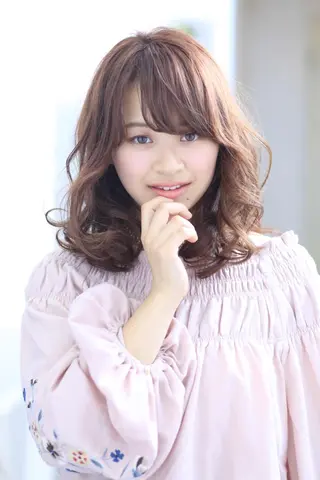 ロング カラー パーマ ヘアアレンジ メンズのモテヘア☁️ はまなか✂︎COLOのヘアスタイル