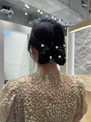 ヘアアレンジ 銀座/ヘアセット/ 島村美帆のヘアスタイル