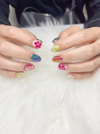 ネイル リラネイル すみれのネイルデザイン