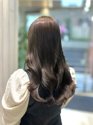 セミロング カラー ヘアアレンジ 完全💗マンツーマン marinのヘアスタイル