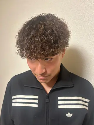 パーマ メンズ EIGHT /SHU🩶のヘアスタイル