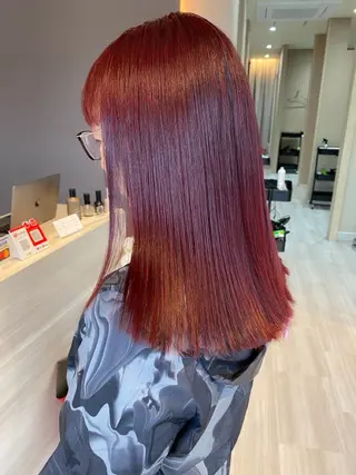 セミロング カラー 岐阜/各務原 スタイリスト🎀のヘアスタイル