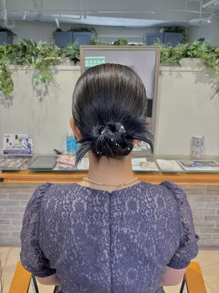 ミディアム ヘアアレンジ お呼ばれヘア/ ライブ参戦ヘア/沙来のその他イメージ