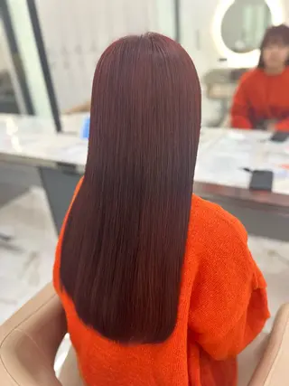 ロング カラー 💜オタク美容師💙 ゆうなのヘアスタイル