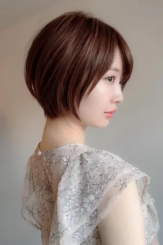 ショート カラー 松浦 正春のヘアスタイル