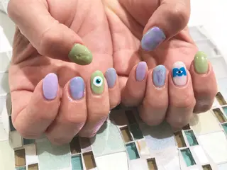 ネイル 舞田 苑香のネイルデザイン