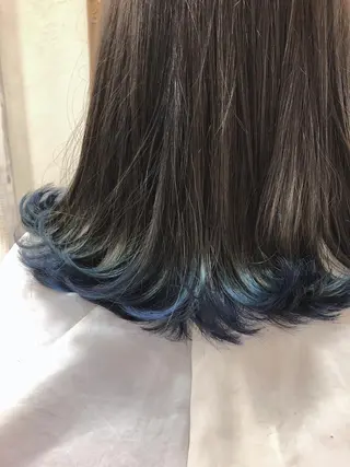 カラー 長岡 俊樹のヘアスタイル