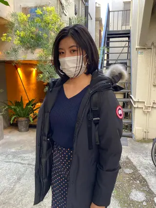 ショート 金田 夏野のヘアスタイル