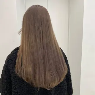 セミロング カラー 韓国艶カラー🇰🇷 DISCO💙のヘアスタイル