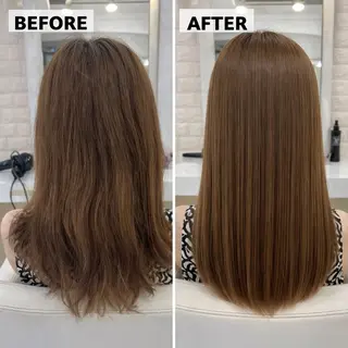 ロング 🫧髪質改善 縮毛矯正特化🫧中西のヘアスタイル