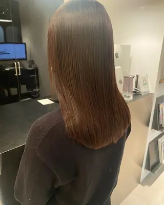 セミロング riria/ボブ /透明感カラー🎀のヘアスタイル