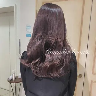 ロング カラー ヘアアレンジ 透明感カラー 古山 結季🌙🖤のヘアスタイル