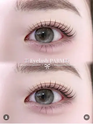 マツエク・マツパ 🩶Serena🩶 大阪梅田／束感まつ毛のマツエク・マツパデザイン