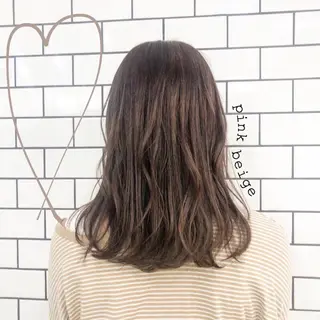 セミロング カラー お洒落パーマ/ 艶カラー/michiのヘアスタイル