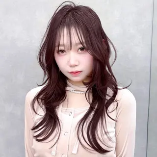 ロング 韓国レイヤー／似合わ せ／nazuna🩵のヘアスタイル