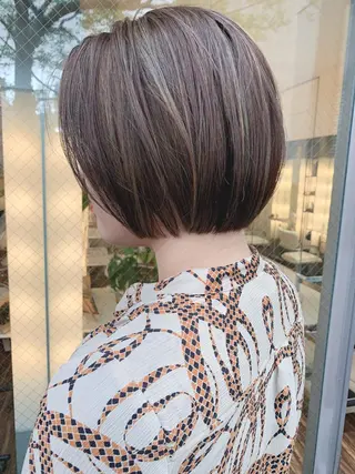 ショート カラー 髪質改善サロン 心斎橋ARCHEのヘアスタイル