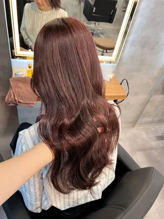 ロング カラー 💖札幌カラー 指名No.1💖玲奈のヘアスタイル