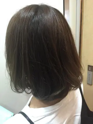ショート カラー 縮毛矯正×髪質改善 店長　DAITOのヘアスタイル