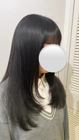 ロング カラー adorable ︎🫧水澤真子のヘアスタイル