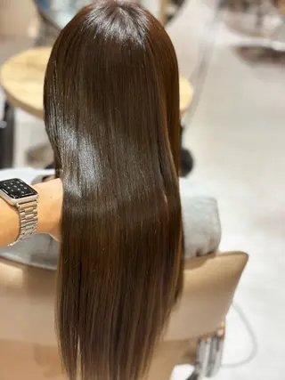 ロング 似合わせレイヤー× 艶髪矯正✨NOJIのヘアスタイル