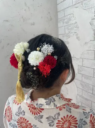ロング 量産ヘアセット/ ヘアメAyakaのヘアスタイル