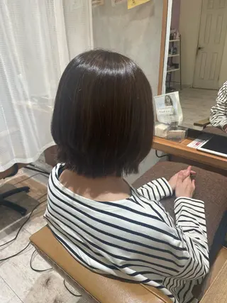 ミディアム 小川 夏生のヘアスタイル