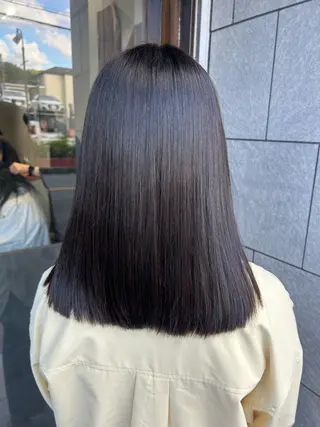 ミディアム 【髪質改善】 むかいみきのヘアスタイル