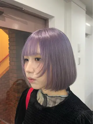 ショート カラー ♡なんば🫧透明感 🫧naako♡のヘアスタイル