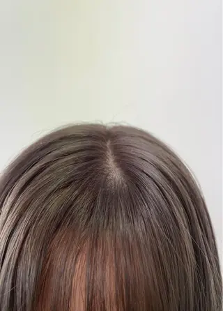 ロング カラー 山下 千明のヘアスタイル