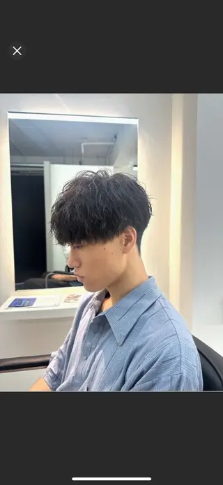 パーマ メンズ on.ｵﾝ/三ノ宮/ メンズ/カットのヘアスタイル