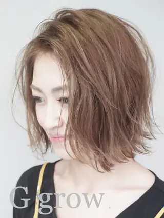 ショート カラー 🌟G grow🌟 【札幌大通】のヘアスタイル