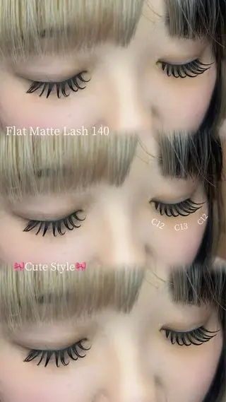 マツエク・マツパ K.Ura 𝜗𝜚のマツエク・マツパデザイン