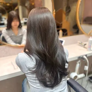 ロング 🎀しゅな/韓国 レイヤー/透明感♡のヘアスタイル