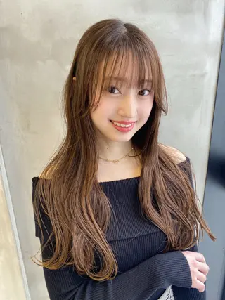 ロング 郁弥モテショート💕 髪質改善ストレートのヘアスタイル