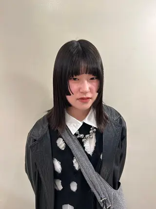 ミディアム 塚田 銀太のヘアスタイル