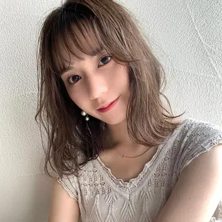 ミディアム 王子田 隼のヘアスタイル