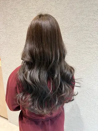 セミロング カラー 縮毛矯正✨🫧 レイヤー川村利幸のヘアスタイル