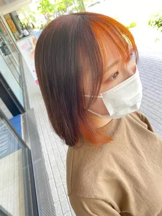 ショート カラー 【元住吉の艶髪の神様 】モリモト💓のヘアスタイル